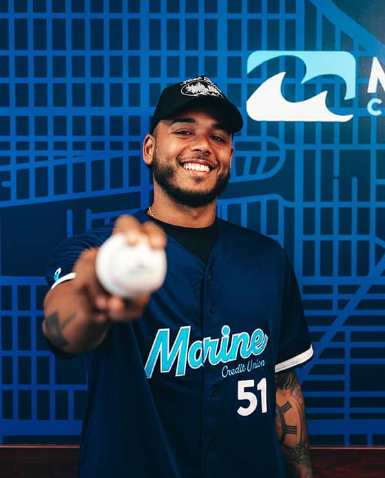 Freddy Peralta at Marine Credit Union