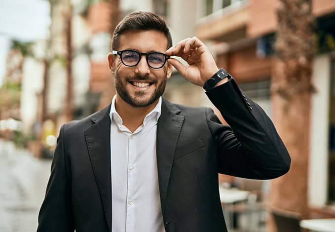 Man just bought an investment property.